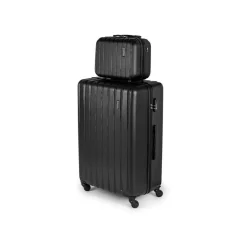 Kuferek Podróżny Mały Abs STL902 Czarny