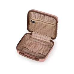 Kuferek Podróżny Mały Abs Stl957 Różowy