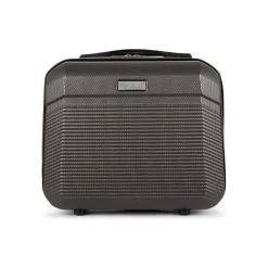 Kuferek Podróżny Mały Abs Stl945 Ciemny Szary