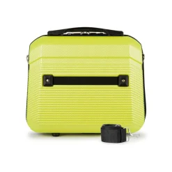 Kuferek Podróżny Mały Abs Stl945 Żółty