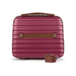 Kuferek Podróżny Mały Abs Stl957 Bordowy