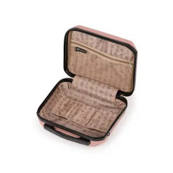 Kuferek Podróżny Mały Abs Stl945 Różowy