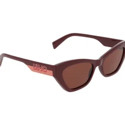 LJ807S Lunettes de soleil, Rouge/Rouge, 53 mm