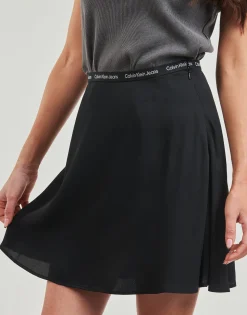 LOGO ELASTIC SKIRT