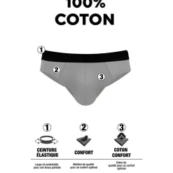 Lot de 4 slips homme Class