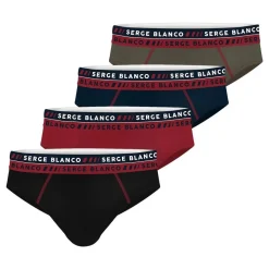 Lot de 4 slips homme en coton French