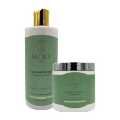 Lot Shampoing et Masque à l'Huile de Ricin