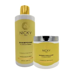 Lot Shampoing et Masque à l'Huile d'Argan