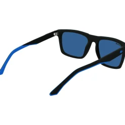 L957S Lunettes de soleil, Noir/Bleu, 56 mm