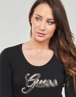 LS SN GUESS SCRIPT TEE