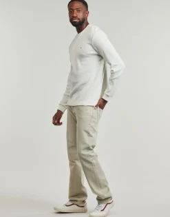 LS WAFFLE BADGE CREWNK TEE