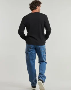 LS WAFFLE BADGE CREWNK TEE