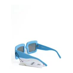Lunettes de soleil bleues