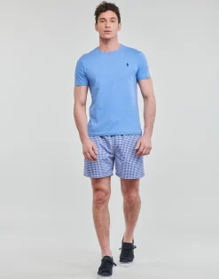 MAILLOT DE BAIN A CARREAUX EN POLYESTER