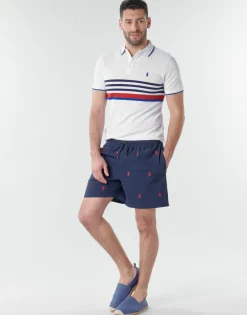 MAILLOT SHORT DE BAIN IMPRIME BRODERIE