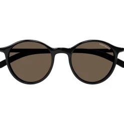 MB0324S Lunettes de soleil, Noir/Marron, 50 mm