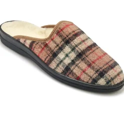 Mules mixtes fourrées laine majoritaire