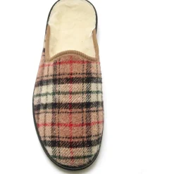 Mules mixtes fourrées laine majoritaire