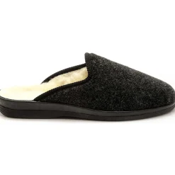 Mules mixtes fourrées laine majoritaire