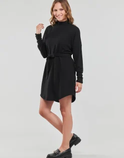NMCITY AVA L/S SHORT DRESS NOOS