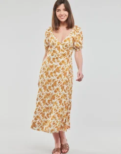 OCEANS TOGETHER WRAP DRESS