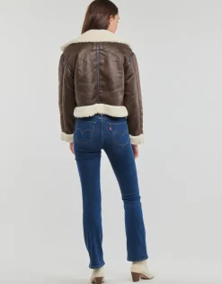 ONLBETTY FAUX SUEDE BONDED AVIATOR OTW