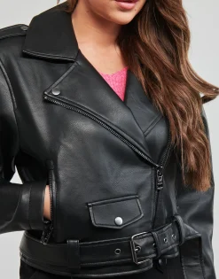 ONLLOUIE FAUX LEAHTER BIKER OTW