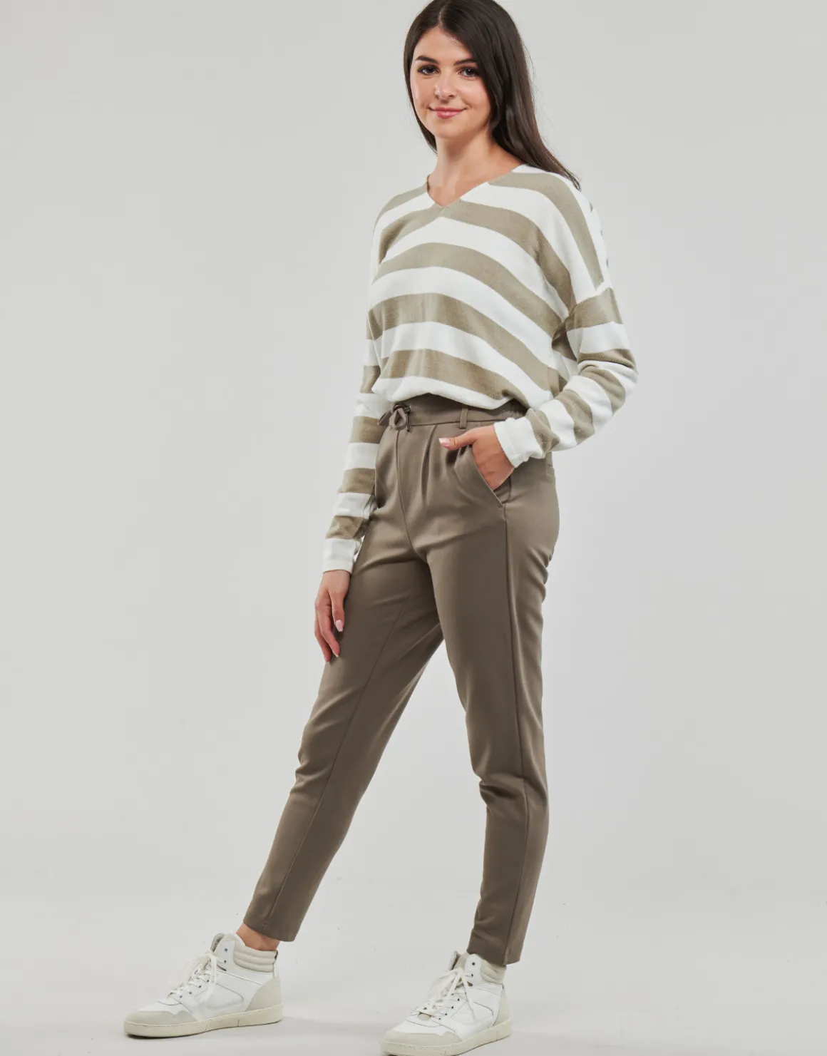 ONLPOPTRASH LIFE EASY COL PANT PNT