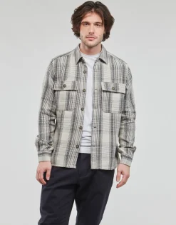 ONSSCOTT LS CHECK FLANNEL OVERSHIRT 4162