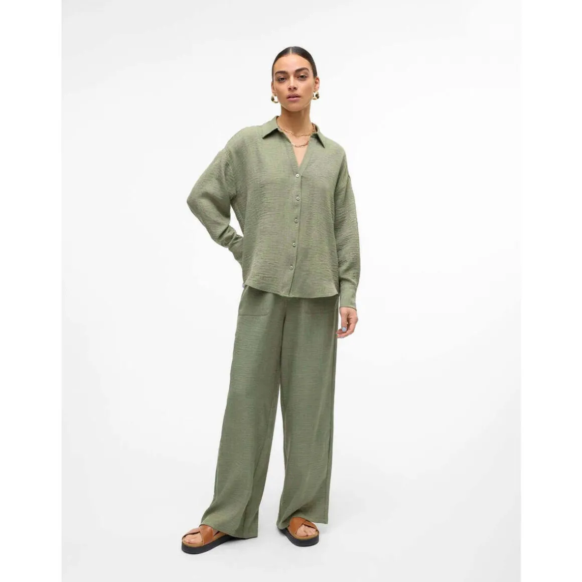 Pantalons de survêtement Vero Moda 9765138858323Verde