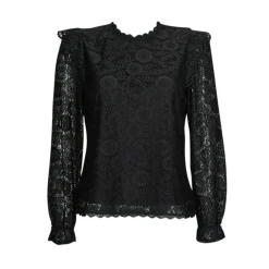 PCOLLINE LS LACE TOP NOOS BC