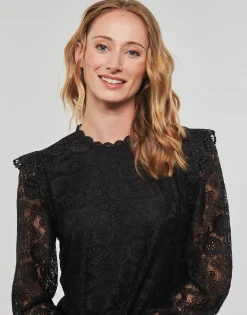 PCOLLINE LS LACE TOP NOOS BC