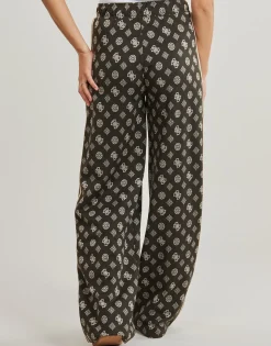 PEONY TAPED STRAIGHT LONG PANT