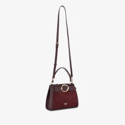 Petit sac shopper bordeaux Riff