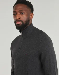 PIMA ORG CTN CASHMERE ZIP MOCK