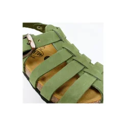 PLAKTON SANDALE PELE NOBUCK 2 OLIVA
