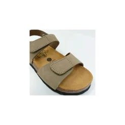 PLAKTON SANDALES PARTNER NUBUCK KAKI