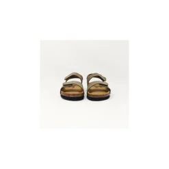 PLAKTON SANDALES PARTNER NUBUCK KAKI