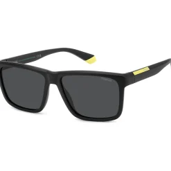 PLD 2164/S Lunettes de soleil, Noir/Gris, 58 mm
