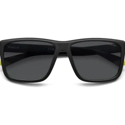 PLD 2164/S Lunettes de soleil, Noir/Gris, 58 mm