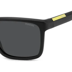 PLD 2164/S Lunettes de soleil, Noir/Gris, 58 mm