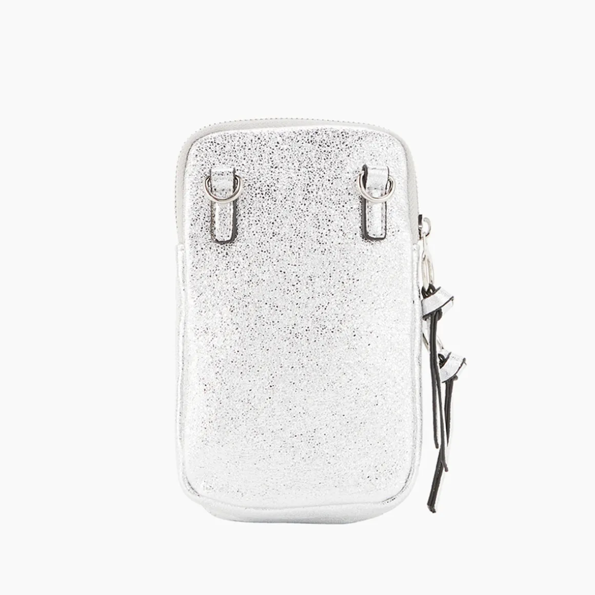 Pochette de téléphone argent Pasqua