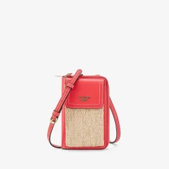 Pochette de téléphone corail Primavera