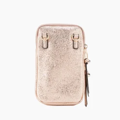 Pochette de téléphone dorée Pasqua