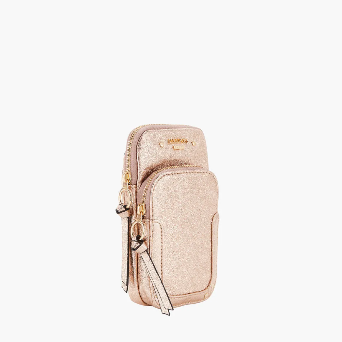 Pochette de téléphone dorée Pasqua