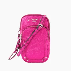 Pochette de téléphone fuchsia Pasqua