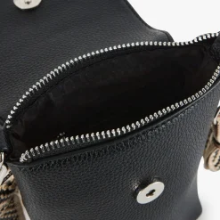 Pochette de téléphone noir Pema