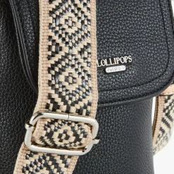 Pochette de téléphone noir Pema