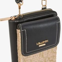 Pochette de téléphone noire Primavera