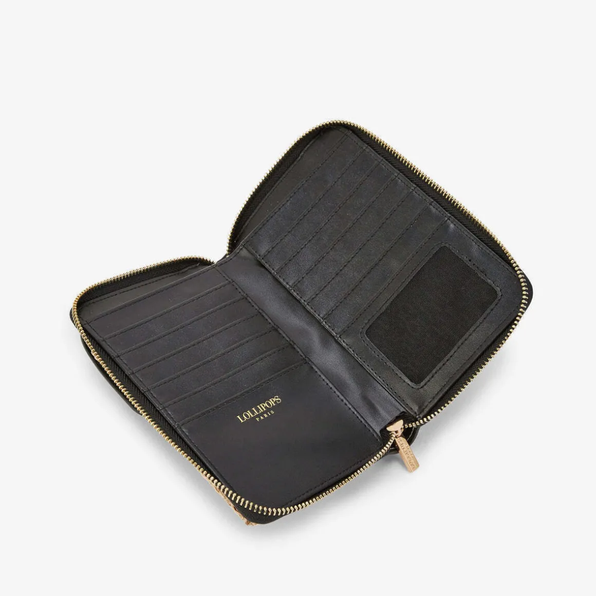 Pochette de téléphone noire Primavera